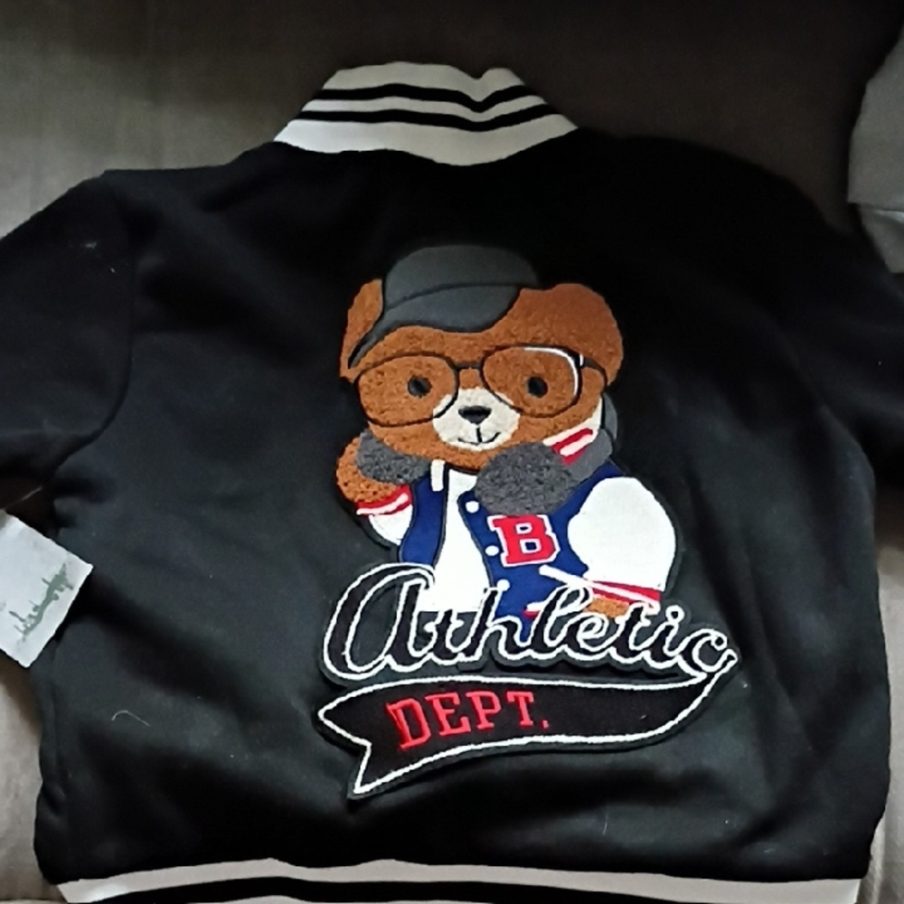 Black Athletic Dept. Kids Jacket
